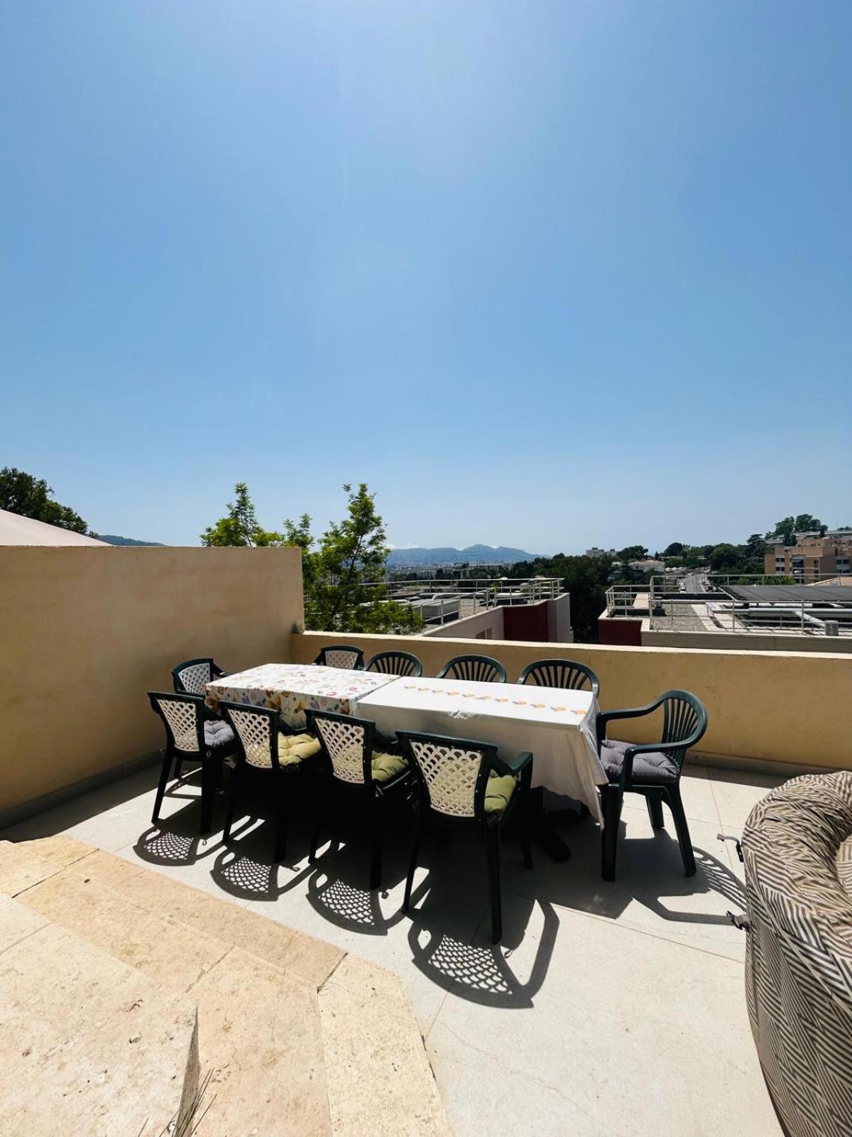 Maisons Detente Jardin, Terrasse Vue Mer Et Spa Marseille Kültér fotó